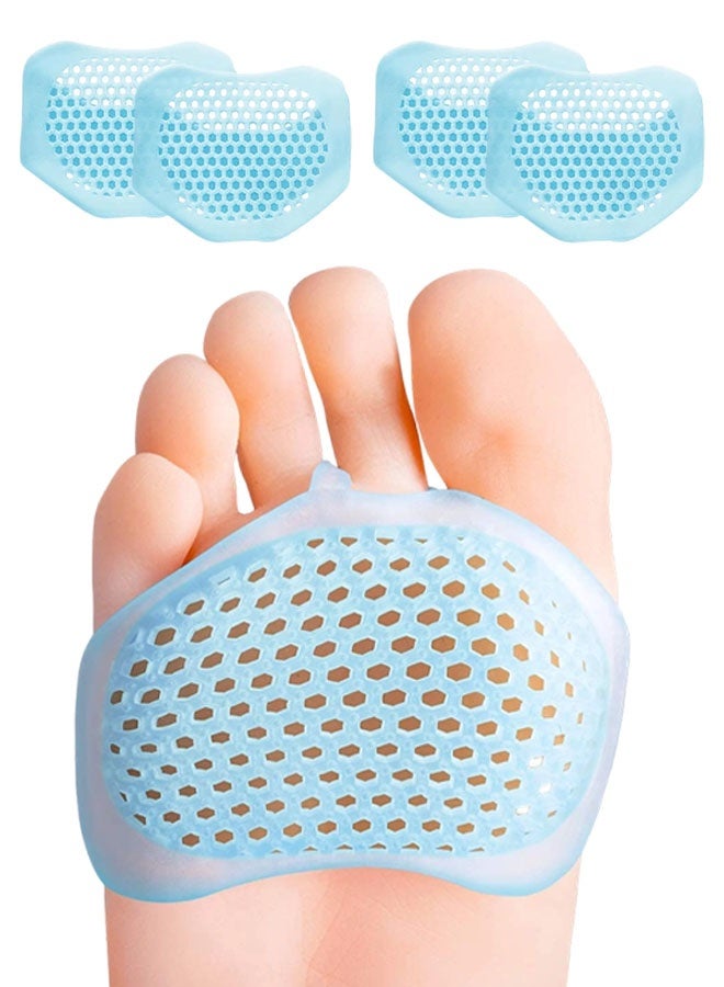 زوجان من وسادات مشط القدم للنساء والرجال، وسادات مقدمة القدم، وسادات جل للقدم، وسادات ورم مورتون العصبي لتخفيف آلام مشط القدم - Image 1